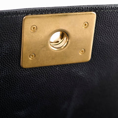 Chanel New Medium Boy Bag Caviar Black 2018