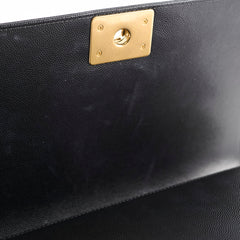 Chanel New Medium Boy Bag Caviar Black 2018