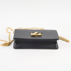 Louis Vuitton Twist Wallet On Chain WOC Epi Black