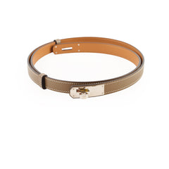 Hermès Kelly Etoupe Epsom Belt