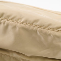 Prada Nylon Messenger Bag Light Beige