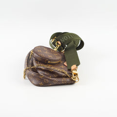 Louis Vuitton Multipochette Monogram Khaki Strap