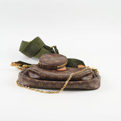 Louis Vuitton Multipochette Monogram Khaki Strap