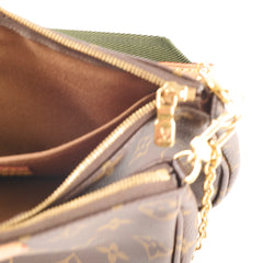 Louis Vuitton Multipochette Monogram Khaki Strap