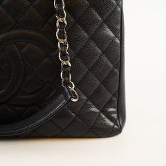 Chanel GST Grand Shopping Tote Caviar Black