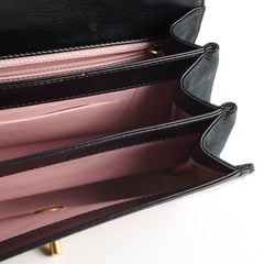 Chanel Seasonal Flap Bag Calfskin Black Serial 24