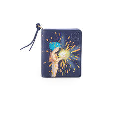 Loewe Howl's Moving Castle Magical Sky Wallet Navy