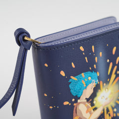 Loewe Howl's Moving Castle Magical Sky Wallet Navy