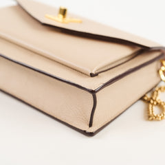 Louis Vuitton Mylockme Chain Pochette Greige Beige