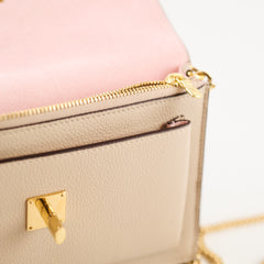 Louis Vuitton Mylockme Chain Pochette Greige Beige