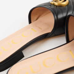Gucci Marmont Sandals Black Size 40