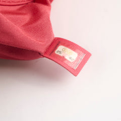 Chanel Quilted Glazed Leather Waist Bag Coral