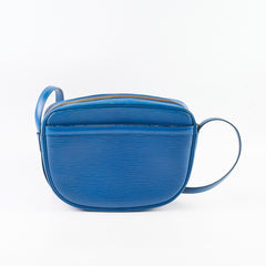 Louis Vuitton Epi June Shoulder Bag Blue