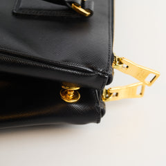 Prada Saffiano Galleria Tote Medium Black