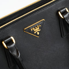 Prada Saffiano Galleria Tote Medium Black