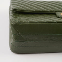 Chanel Reissue 226 Calfskin Khaki - Series 23