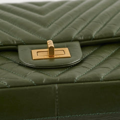 Chanel Reissue 226 Calfskin Khaki - Series 23