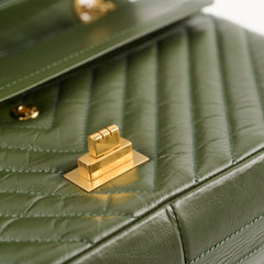 Chanel Reissue 226 Calfskin Khaki - Series 23