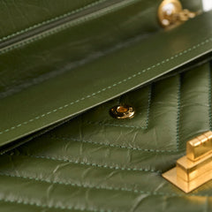 Chanel Reissue 226 Calfskin Khaki - Series 23