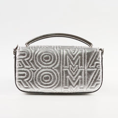 Fendi x Marc Jacobs Baguette Phone Pouch Silver Leather