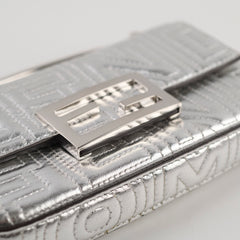 Fendi x Marc Jacobs Baguette Phone Pouch Silver Leather