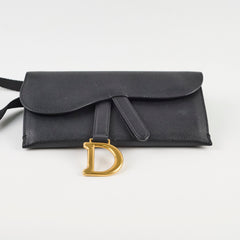 Christian Dior Saddle Belt Bag Black
