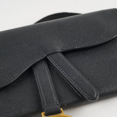 Christian Dior Saddle Belt Bag Black