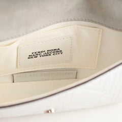 Fendi x Marc Jacobs Baguette Phone Pouch Silver Leather