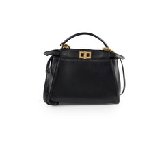 Fendi Mini Peekaboo Black with Defender