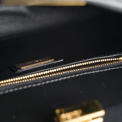 Fendi Mini Peekaboo Black with Defender