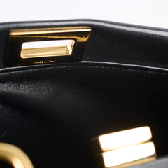 Fendi Mini Peekaboo Black with Defender