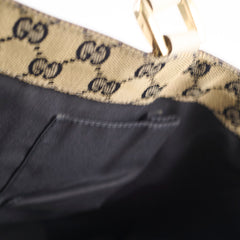 Gucci Small Abbey Tote Bag White Leather