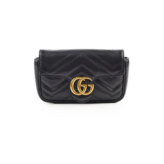 Gucci GG Supermini Marmont Black