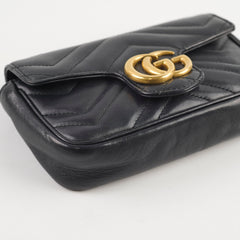 Gucci GG Supermini Marmont Black