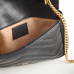 Gucci GG Supermini Marmont Black