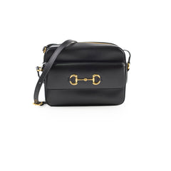Gucci Horsebit 1955 Crossbody Camera Bag Black