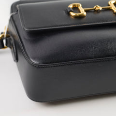 Gucci Horsebit 1955 Crossbody Camera Bag Black