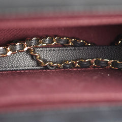 Chanel Business Affinity Small Caviar Black