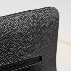 Chanel M/L Classic Flap Caviar Black (Microchipped)