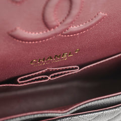 Chanel M/L Classic Flap Caviar Black (Microchipped)