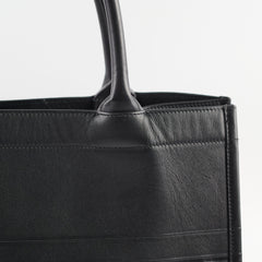 Christina Dior Medium Book Tote Black