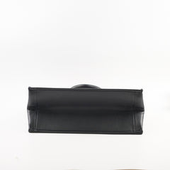 Christina Dior Medium Book Tote Black