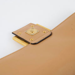 Fendi FF Baguette Medium Tan