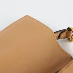 Fendi FF Baguette Medium Tan