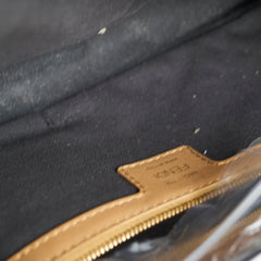 Fendi FF Baguette Medium Tan