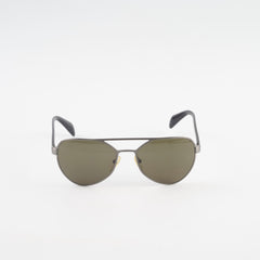 Prada PR 55R Pilot Silver Sunglasses