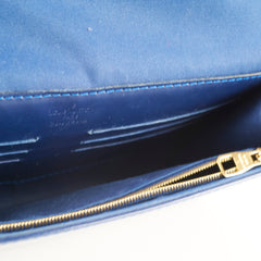 Louis Vuitton Ana Clutch Vernis Grand Bleu
