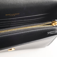 Saint Laurent Sunset WOC Black