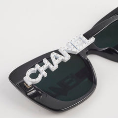Chanel Square Sunglasses Black