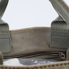 Prada Canapa Medium Grey Tote